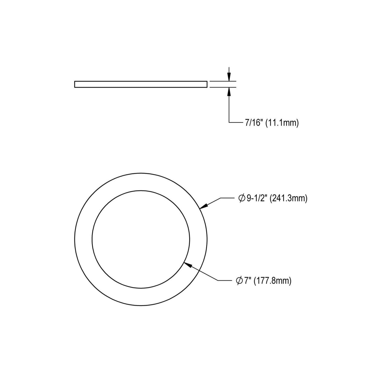 Cat Hole for Interior Wall or Door