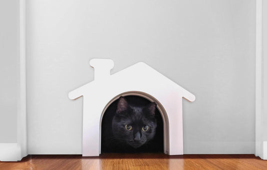 House-shaped Interior Cat Door